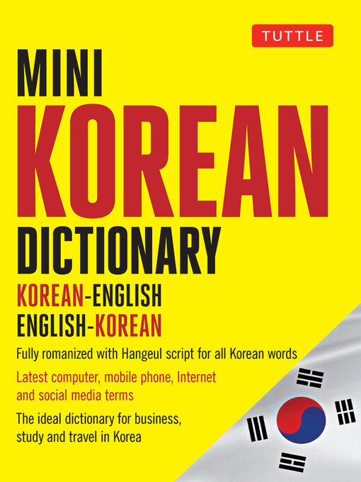 Title details for Mini Korean Dictionary by Seong-Chui Shin - Available